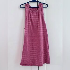 Lululemon Open Up Tank Pink Stripe